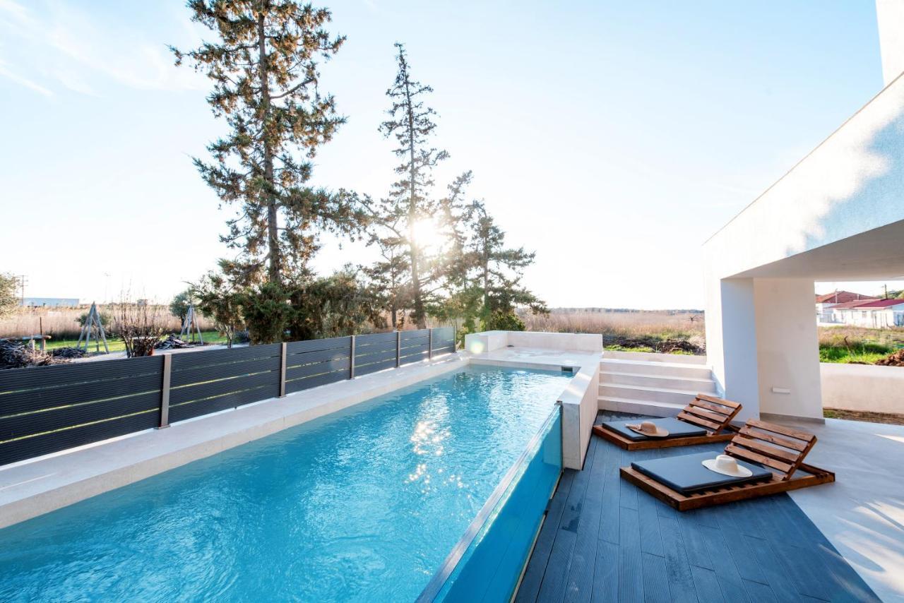 Serene Seafront Villas Néa Iráklia Eksteriør bilde